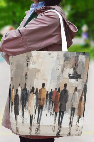 Canvas Bag With Shoulder Strap