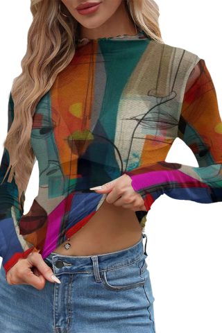 All-Over Print Women's Mesh T-shirt