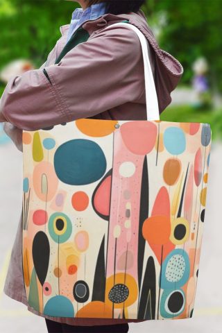 Canvas Bag With Shoulder Strap