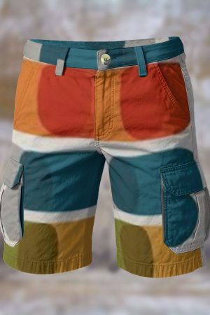 All-Over Print Men's Cargo Shorts