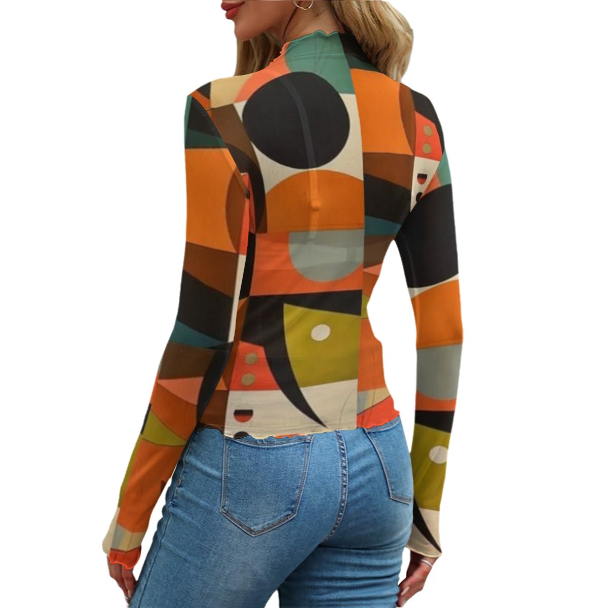 All-Over Print Women's Mesh T-shirt